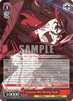 Conclusion After Wearing! Ryuko
