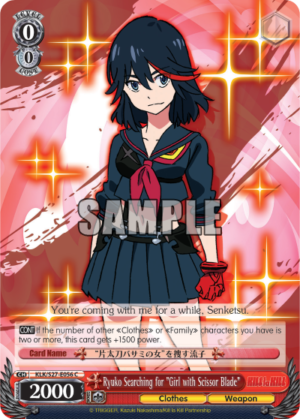 Ryuko Searching for «Girl with Scissor Blade»