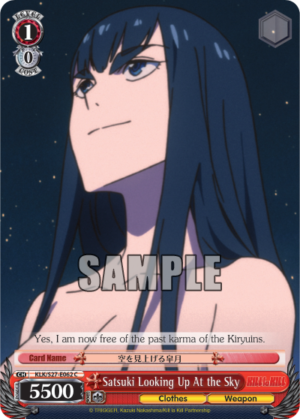 Satsuki Looking Up At the Sky
