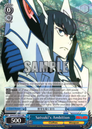 Satsuki’s Ambition