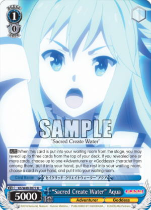 ?acred Create Water?qua