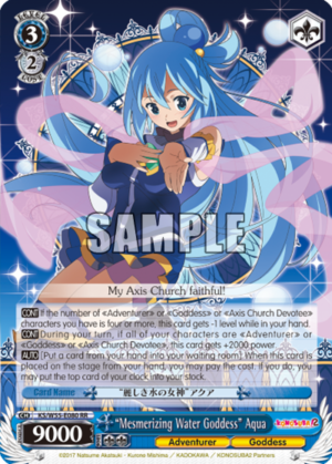 «Mesmerizing Water Goddess» Aqua