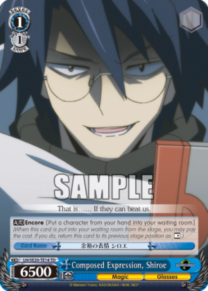 Composed Expression, Shiroe
