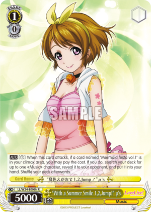 «With a Summer Smile 1,2,Jump!» ?’s