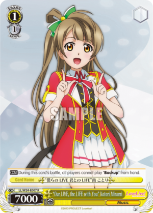 «Our LIVE, the LIFE with You» Kotori Minami