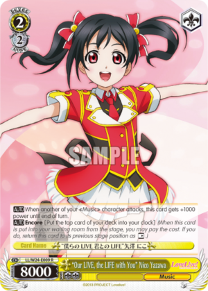 «Our LIVE, the LIFE with You» Nico Yazawa