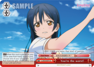 You’re the worst!