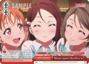 «Midsummer Aquarium» Chika & Riko & You