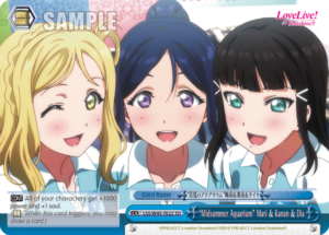«Midsummer Aquarium» Mari & Kanan & Dia