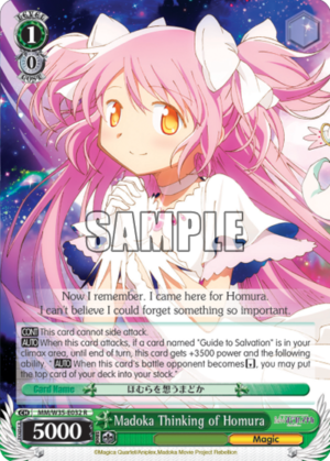 Madoka Thinking of Homura Madoka Thinking of Homura