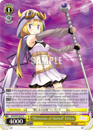 «Memories of Hatred» Felicia