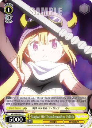 Magical Girl Transformation, Felicia Magical Girl Transformation, Felicia