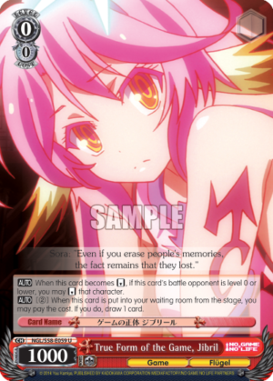 True Form of the Game, Jibril