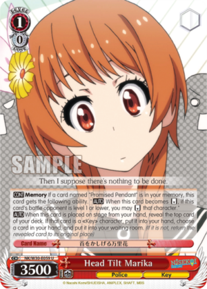Head Tilt Marika