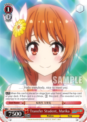 Transfer Student, Marika