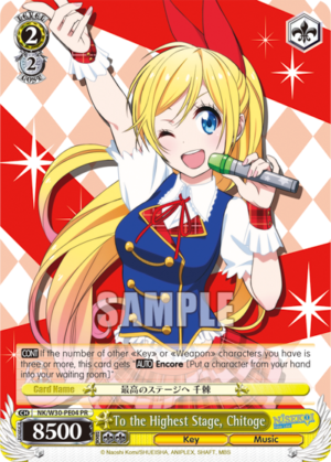 To the Highest Stage, Chitoge
