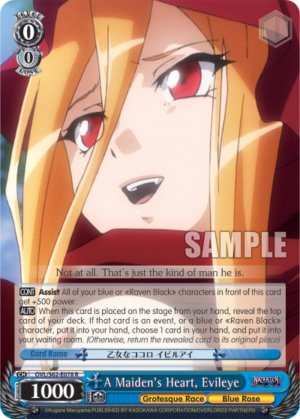 A Maiden’s Heart, Evileye
