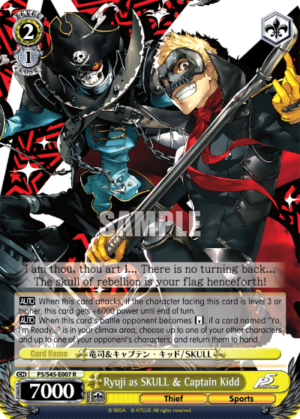 Ryuji as SKULL & Captain Kidd