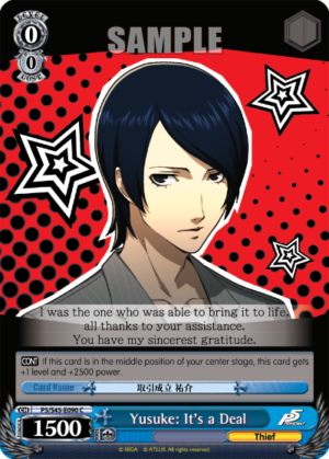 Yusuke: It’s a Deal