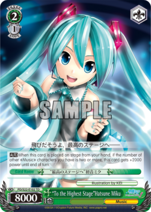 «To the Highest Stage»Hatsune Miku