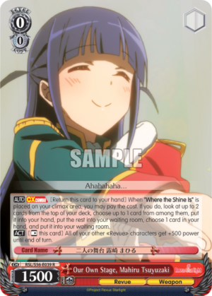 Our Own Stage, Mahiru Tsuyuzaki