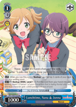 Lunchtime, Nana & Junna