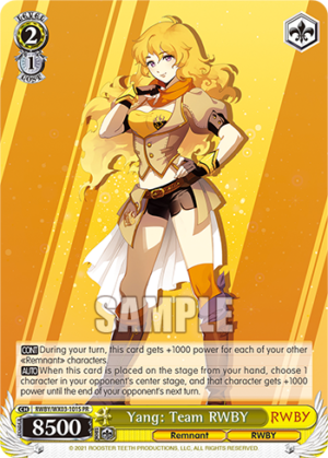 Yang: Team RWBY