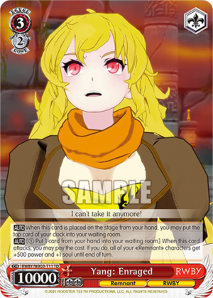 Yang: Enraged