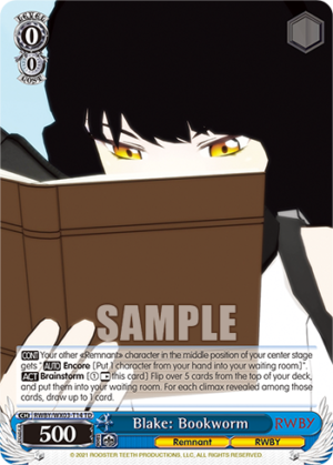 Blake: Bookworm
