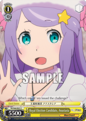 Royal Election Candidate, Anastasia