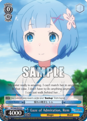 Gaze of Admiration, Rem