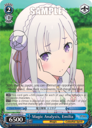 Magic Analysis, Emilia Magic Analysis, Emilia
