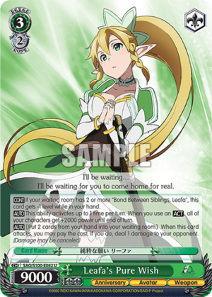 Leafa’s Pure Wish