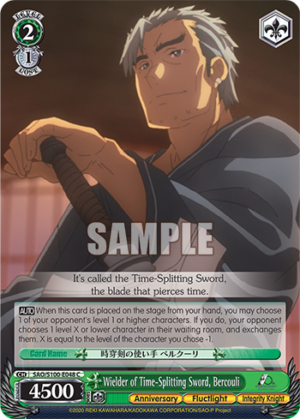Wielder of Time-Splitting Sword, Bercouli Wielder of Time-Splitting Sword, Bercouli