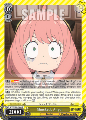 Shocked, Anya