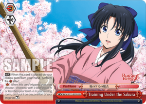 Training Under the Sakura
