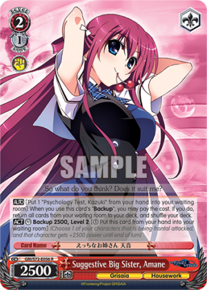 Suggestive Big Sister, Amane