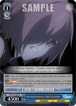 Rousing Resolution, Mash Kyrielight
