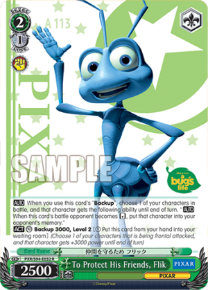 To Protect His Friends, Flik