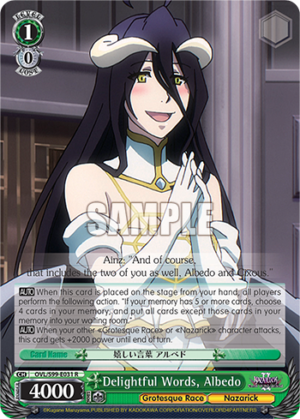 Delightful Words, Albedo