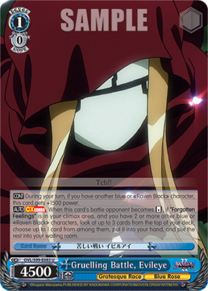 Gruelling Battle, Evileye