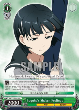 Suguha’s Shaken Feelings