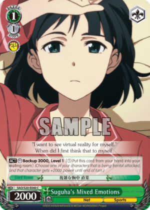Suguha’s Mixed Emotions