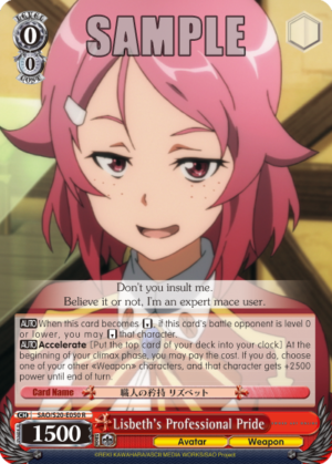 Lisbeth’s Professional Pride
