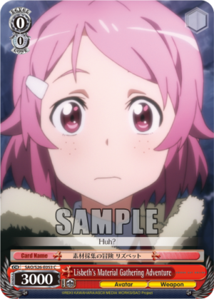 Lisbeth’s Material Gathering Adventure