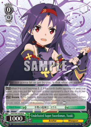Undefeated Super Swordsman, Yuuki
