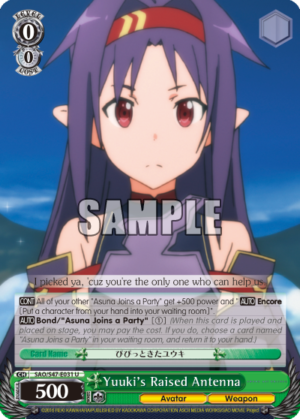 Yuuki’s Raised Antenna