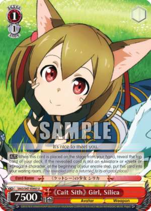?Cait Sith? Girl, Silica