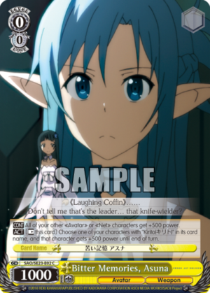 Bitter Memories, Asuna