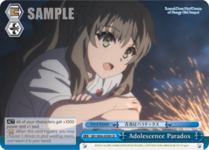 Adolescence Paradox